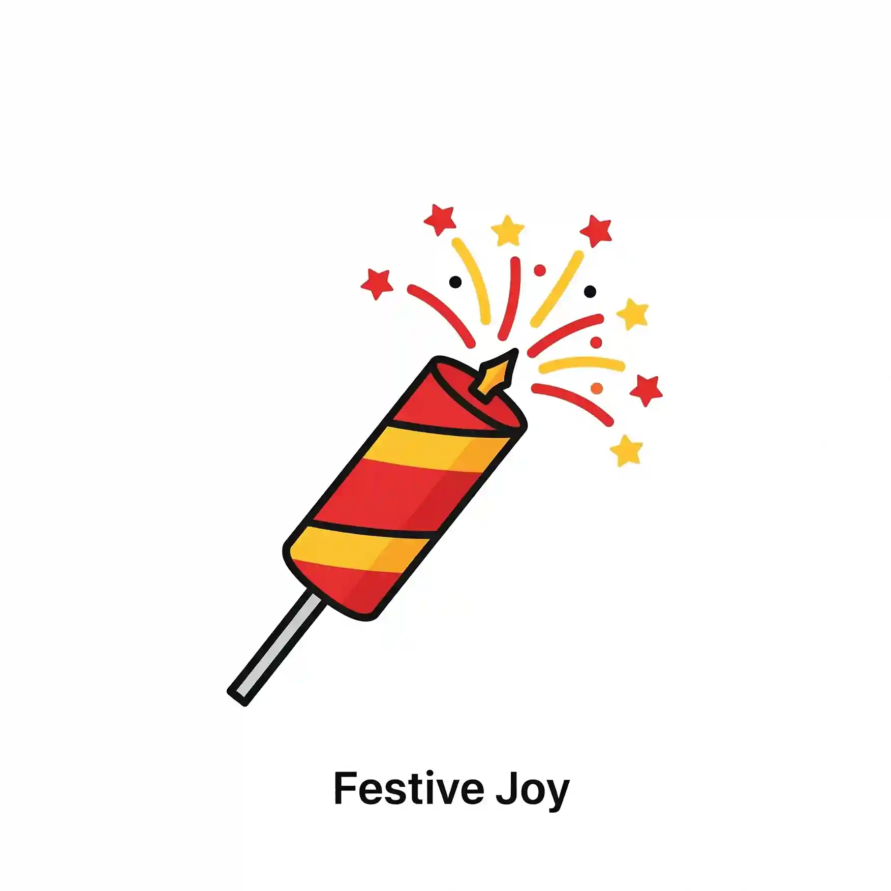 Eco-Friendly Fireworks Icon